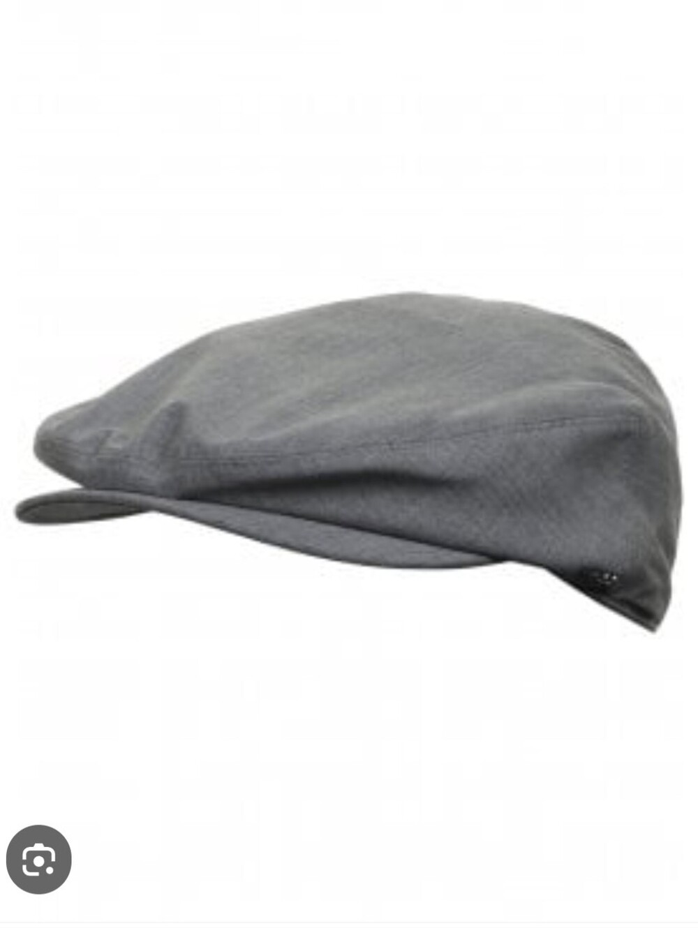 Bad bones Flat Cap Green Cotton Classic newsboy hat. Like new. One Size Unisex